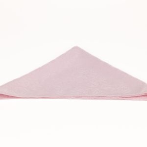 Pink floral detail napkin